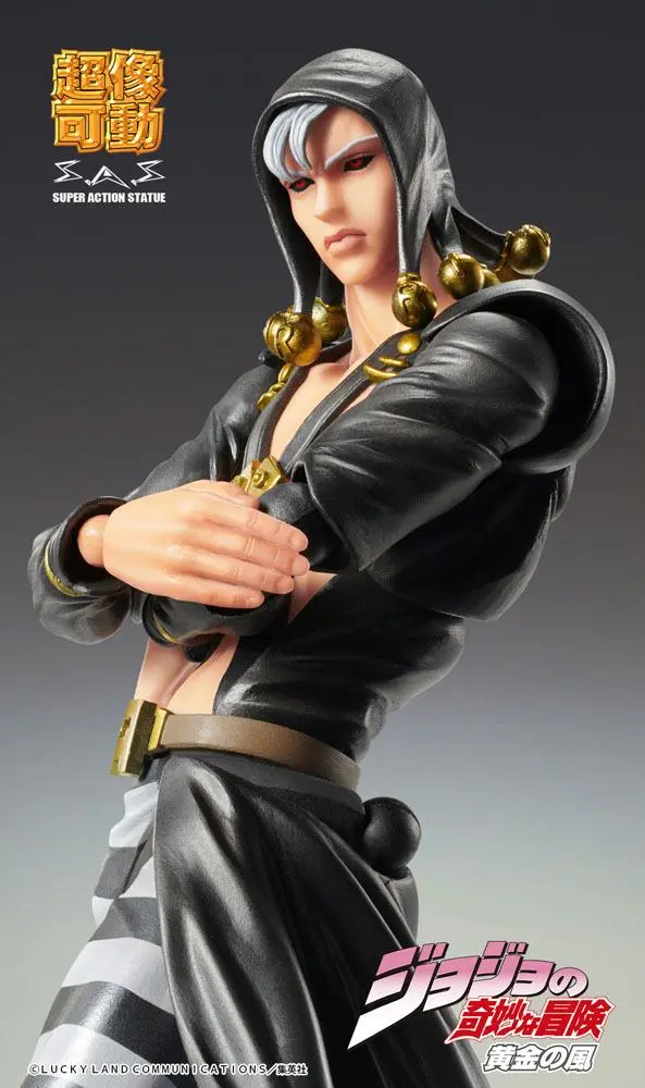 JoJo's Bizarre Adventure Part5 Super Action Actionfigur Chozokado (Risotto Nero) 16 cm Produktfoto