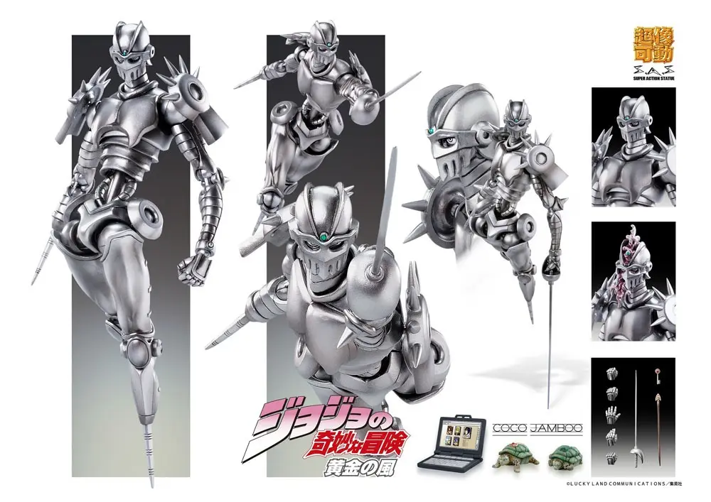 JoJo's Bizarre Adventure Part5 Super Action Actionfigur Chozokado (S C) 16 cm termékfotó