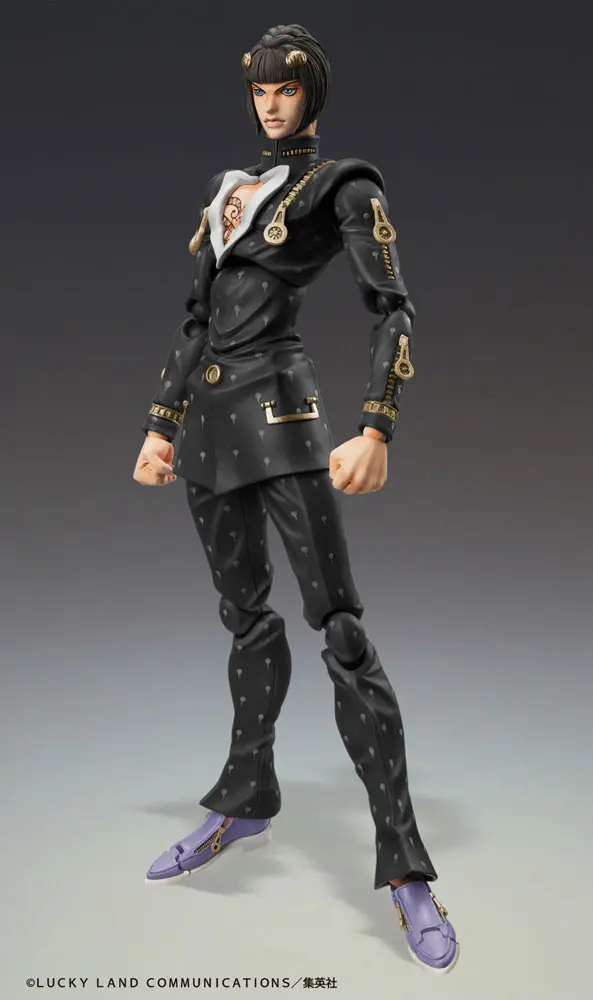 JoJo's Bizarre Adventure Part6 Stone Ocean Actionfigur Chozokado (Bruno Bucciarati Ver. Black) 15 cm termékfotó