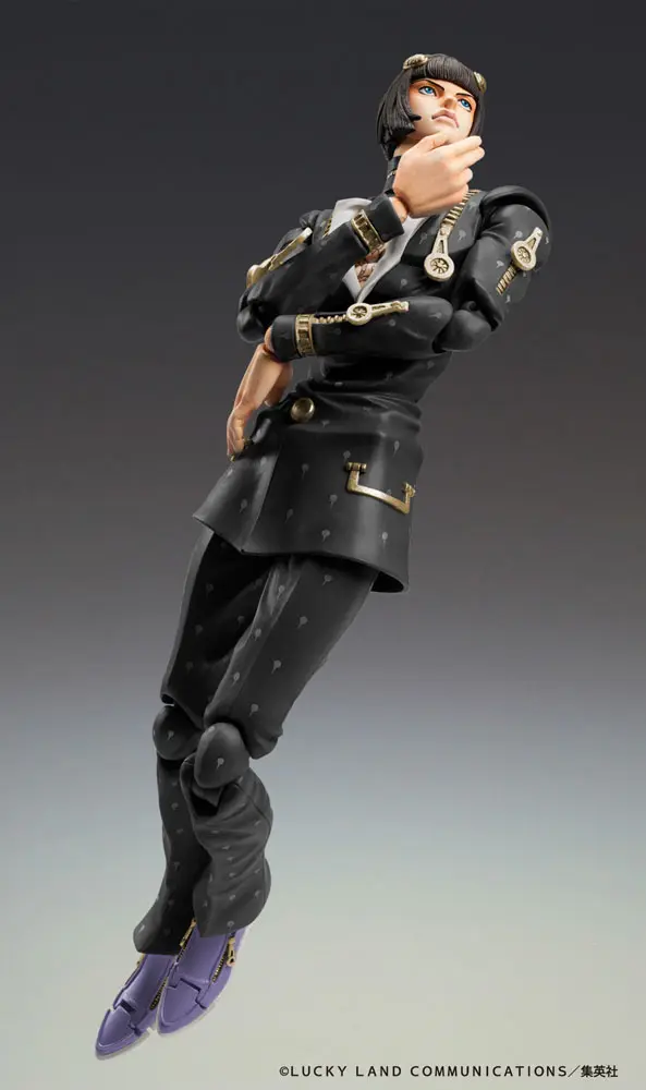 JoJo's Bizarre Adventure Part6 Stone Ocean Actionfigur Chozokado (Bruno Bucciarati Ver. Black) 15 cm termékfotó