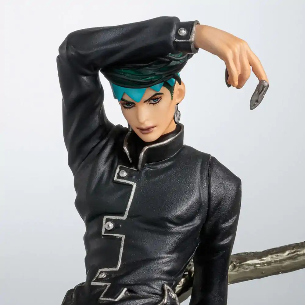 JoJo's Bizarre Adventure Kugelschreiber-Figur Rohan Kishibe Black Ver. 19 cm termékfotó