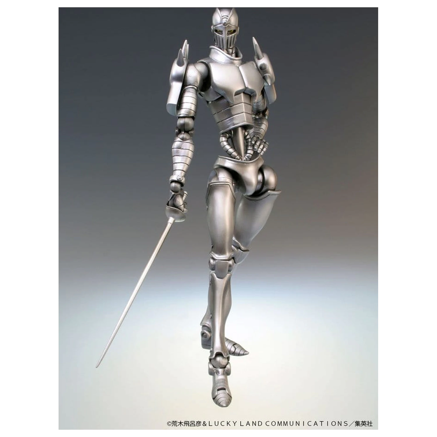 JoJo's Bizarre Adventure: Stardust Crusaders Chozokado Action Figur Silver Chariot 16 cm Produktfoto