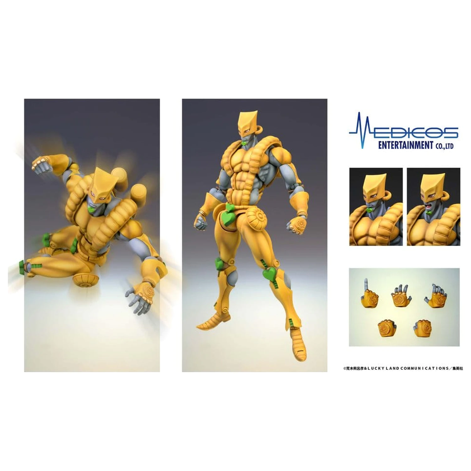 JoJo's Bizarre Adventure: Stardust Crusaders Chozokado Action Figur The World 17 cm Produktfoto