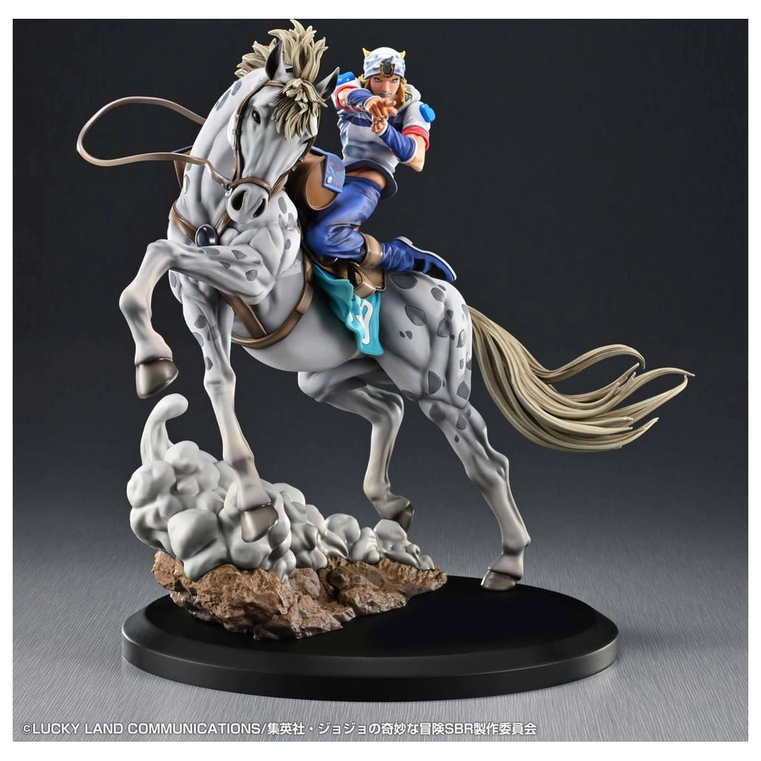 JoJo's Bizarre Adventure: Steel Ball Run Chozo Art Collection PVC Figur Johnny Joestar & Slow Dancer 30 cm Produktfoto