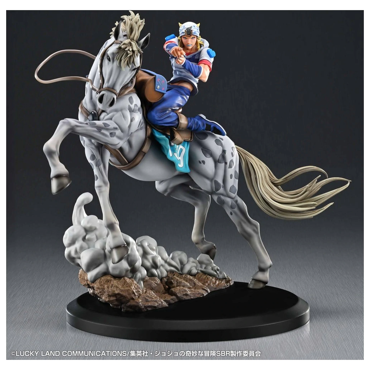 JoJo's Bizarre Adventure: Steel Ball Run Chozo Art Collection PVC Figur Johnny Joestar & Slow Dancer 30 cm Produktfoto
