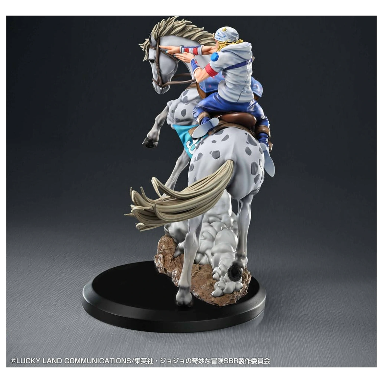 JoJo's Bizarre Adventure: Steel Ball Run Chozo Art Collection PVC Figur Johnny Joestar & Slow Dancer 30 cm Produktfoto
