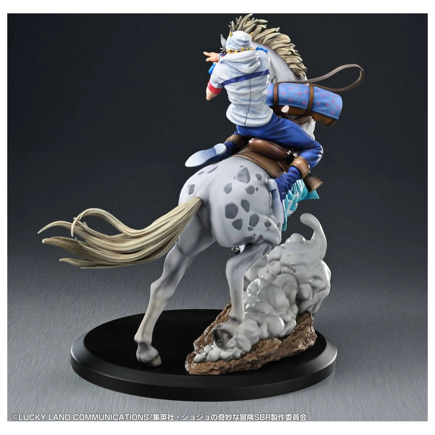JoJo's Bizarre Adventure: Steel Ball Run Chozo Art Collection PVC Figur Johnny Joestar & Slow Dancer 30 cm Produktfoto