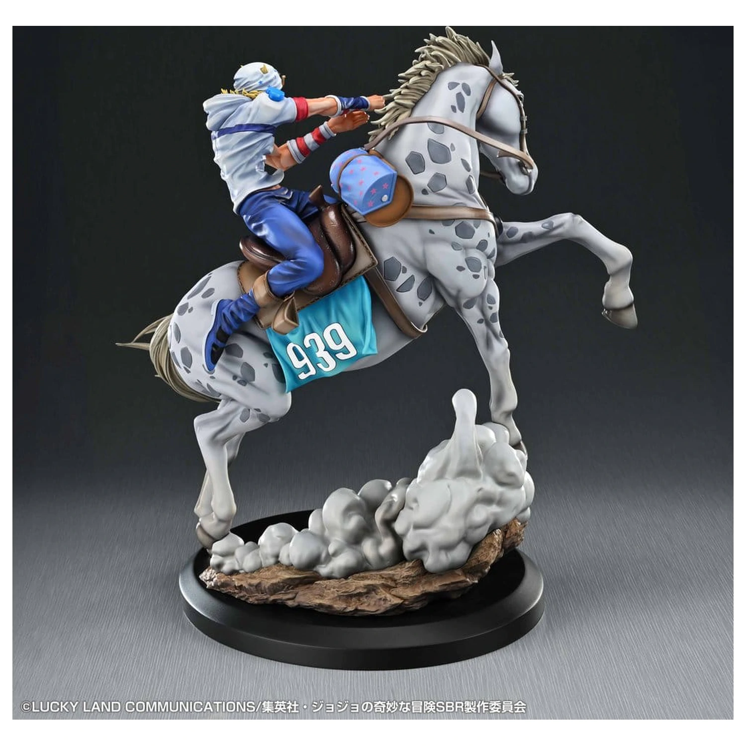 JoJo's Bizarre Adventure: Steel Ball Run Chozo Art Collection PVC Figur Johnny Joestar & Slow Dancer 30 cm Produktfoto