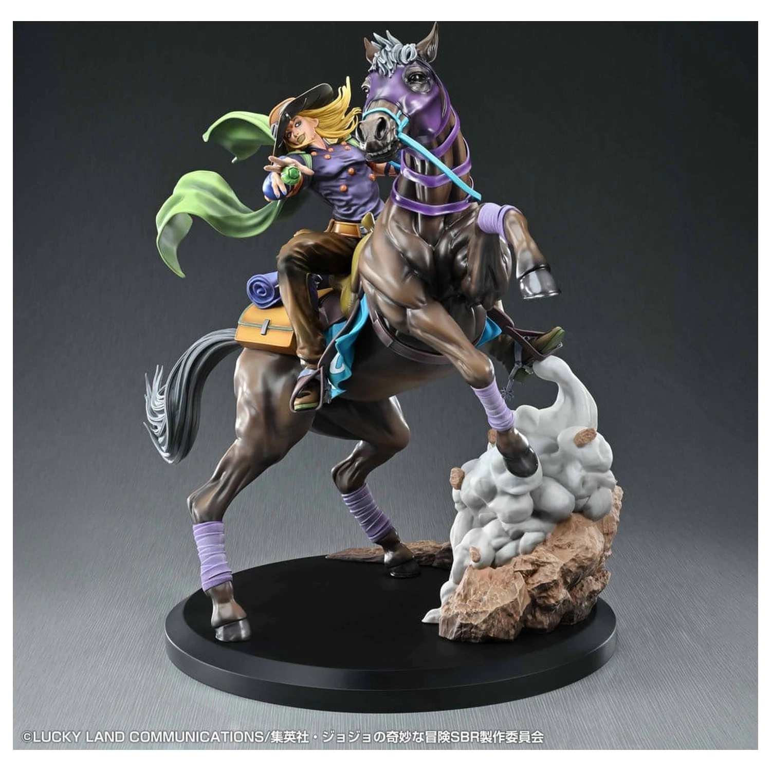 JoJo's Bizarre Adventure: Steel Ball Run Figur Gyro Zeppeli & Valkyrie 31 cm Produktfoto