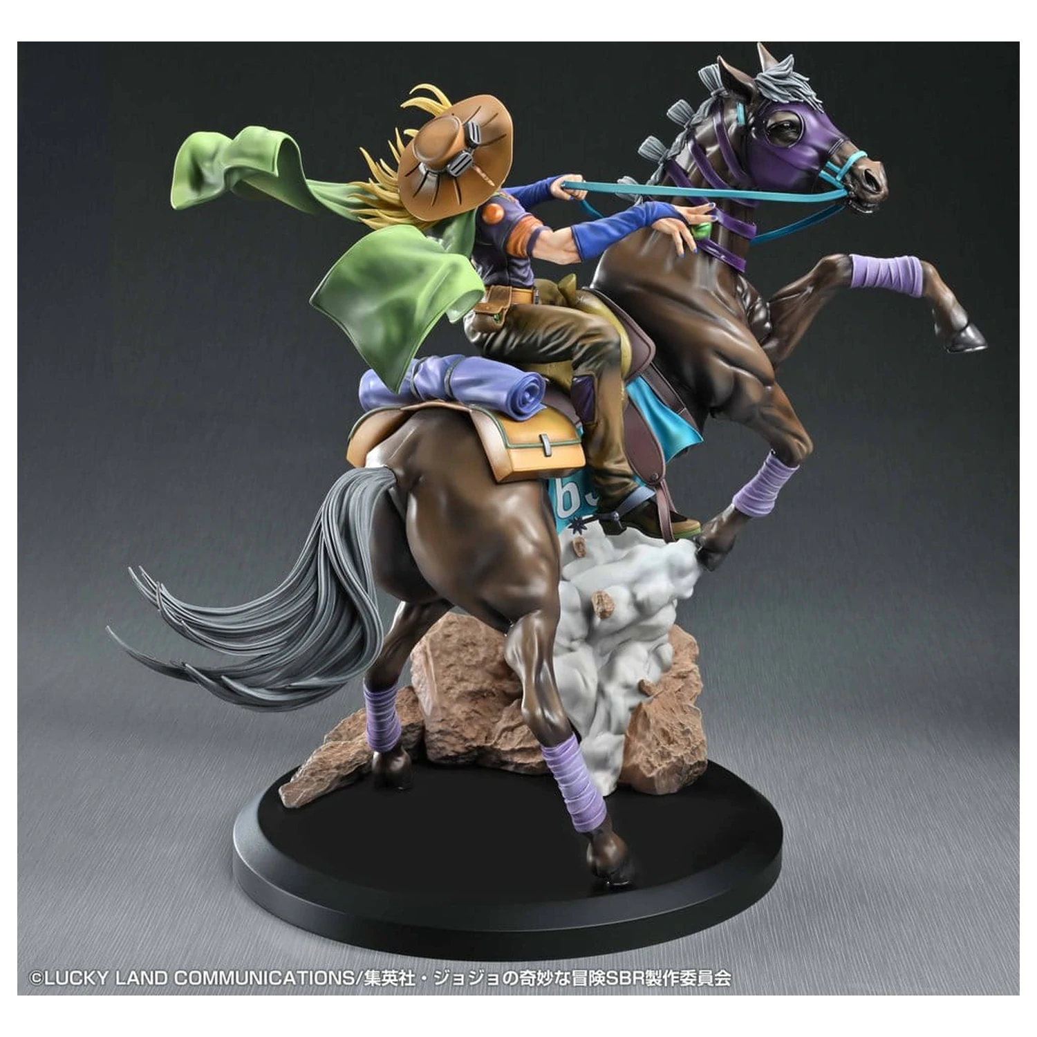 JoJo's Bizarre Adventure: Steel Ball Run Figur Gyro Zeppeli & Valkyrie 31 cm Produktfoto