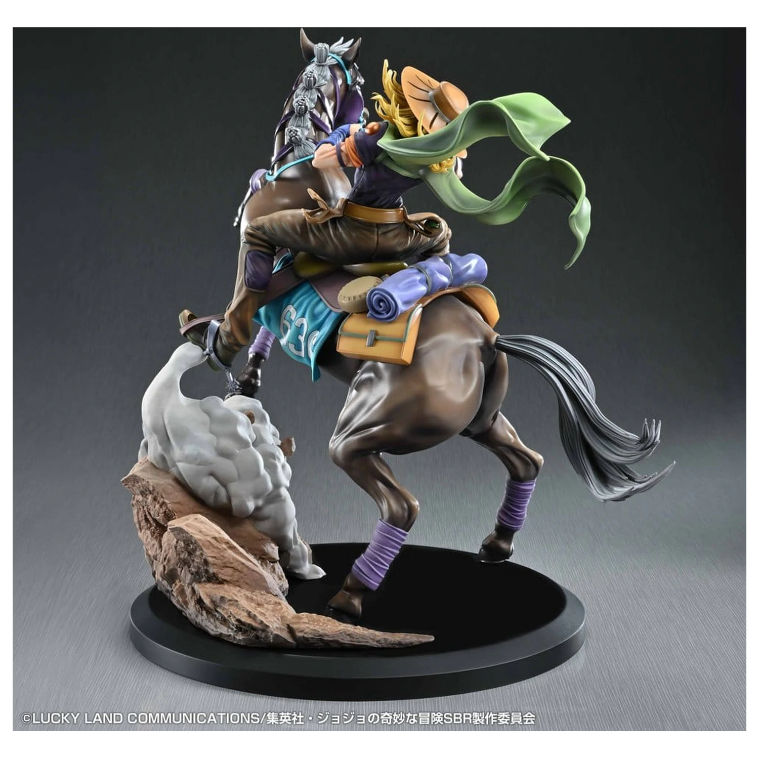 JoJo's Bizarre Adventure: Steel Ball Run Figur Gyro Zeppeli & Valkyrie 31 cm Produktfoto