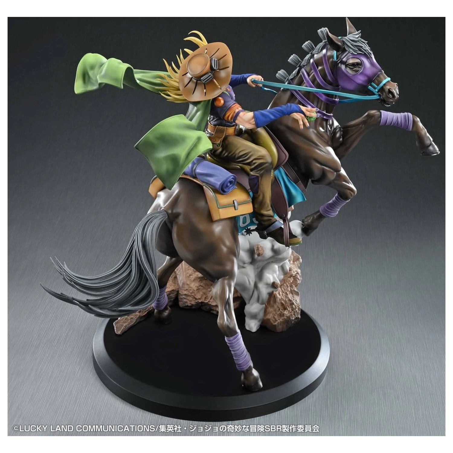 JoJo's Bizarre Adventure: Steel Ball Run Figur Gyro Zeppeli & Valkyrie 31 cm Produktfoto