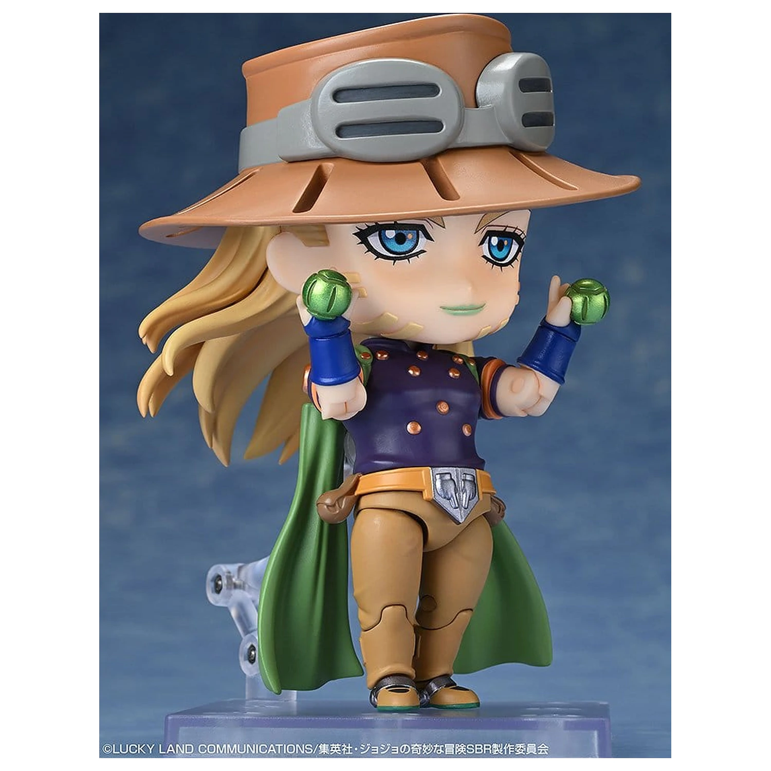 JoJo's Bizarre Adventure Steel Ball Run Nendoroid Actionfigur Gyro Zeppeli 10 cm Produktfoto