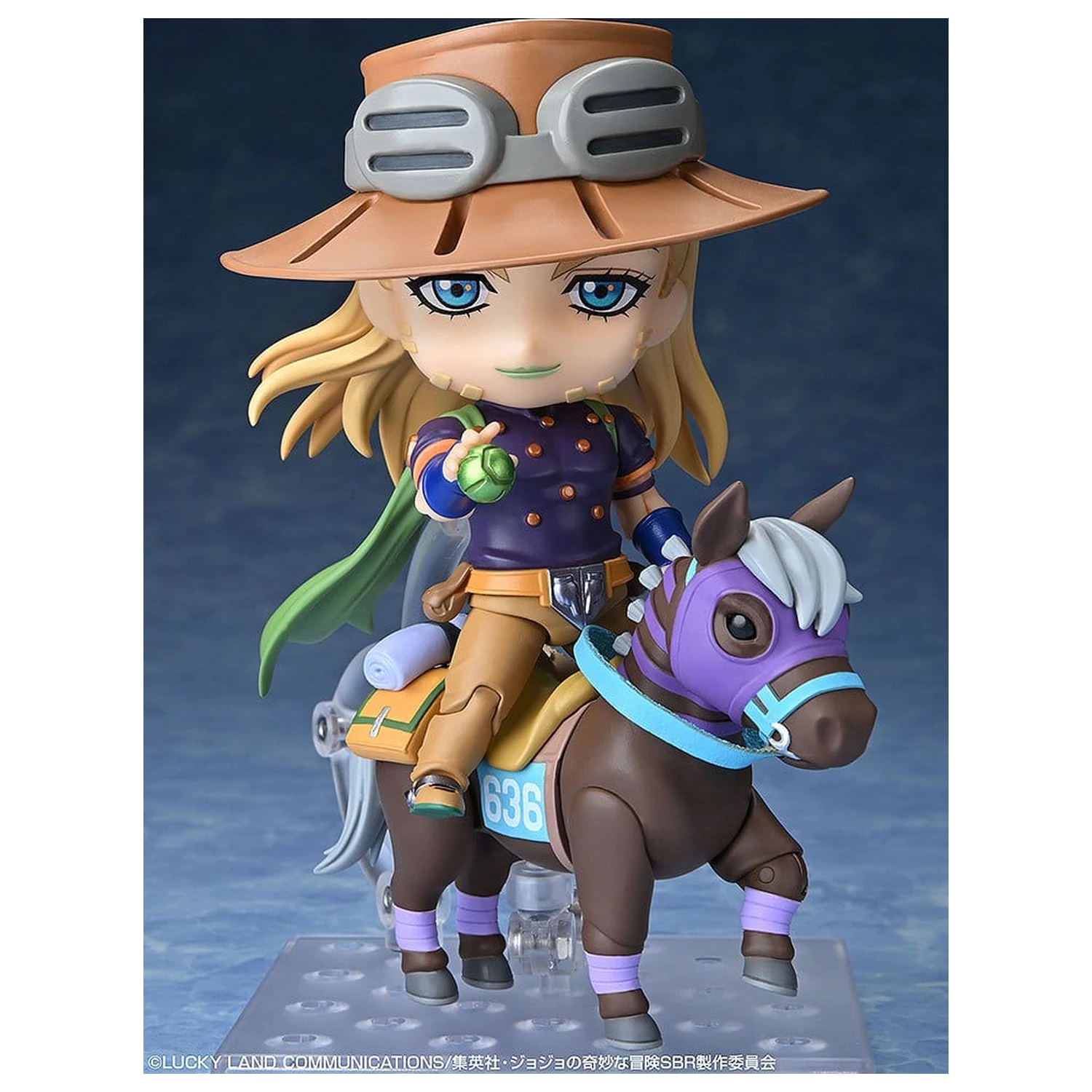 JoJo's Bizarre Adventure Steel Ball Run Nendoroid Actionfigur Gyro Zeppeli DX Ver. 10 cm Produktfoto