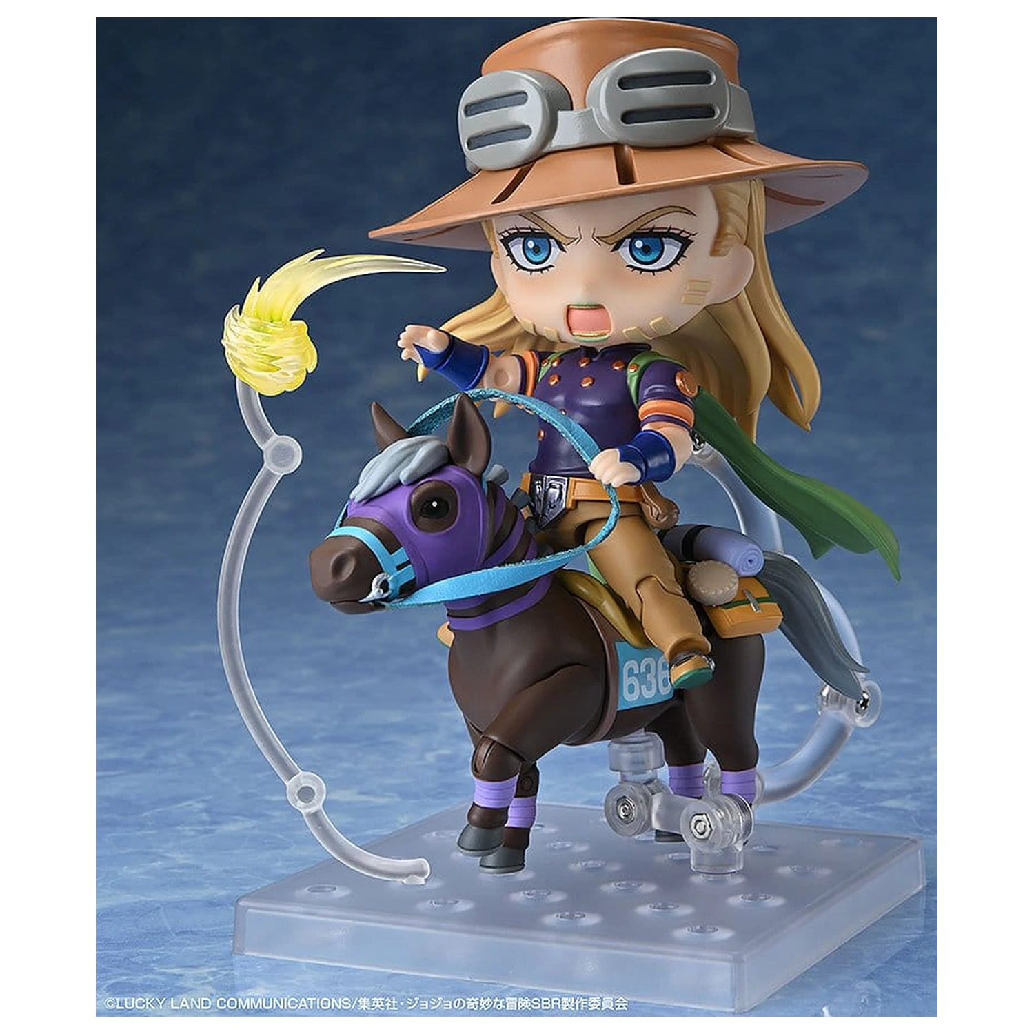 JoJo's Bizarre Adventure Steel Ball Run Nendoroid Actionfigur Gyro Zeppeli DX Ver. 10 cm Produktfoto
