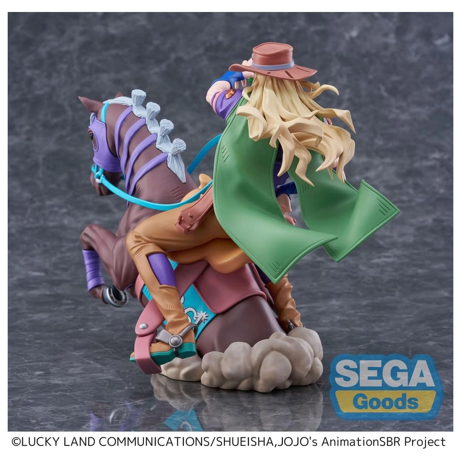 JoJo's Bizarre Adventure: Steel Ball Run XrossLinkMAX PVC Figur Gyro Zeppeli 18 cm Produktfoto