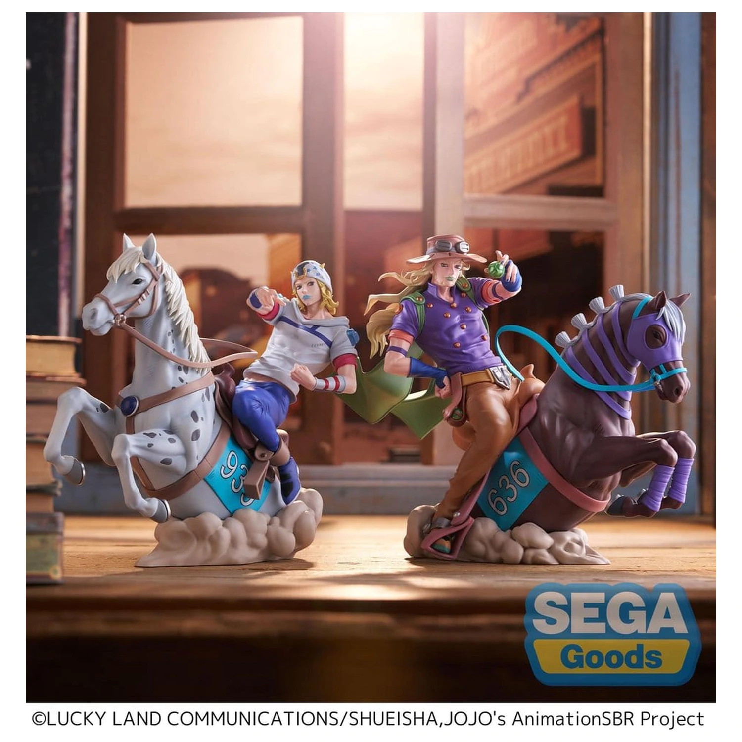 JoJo's Bizarre Adventure: Steel Ball Run XrossLinkMAX PVC Figur Gyro Zeppeli 18 cm Produktfoto