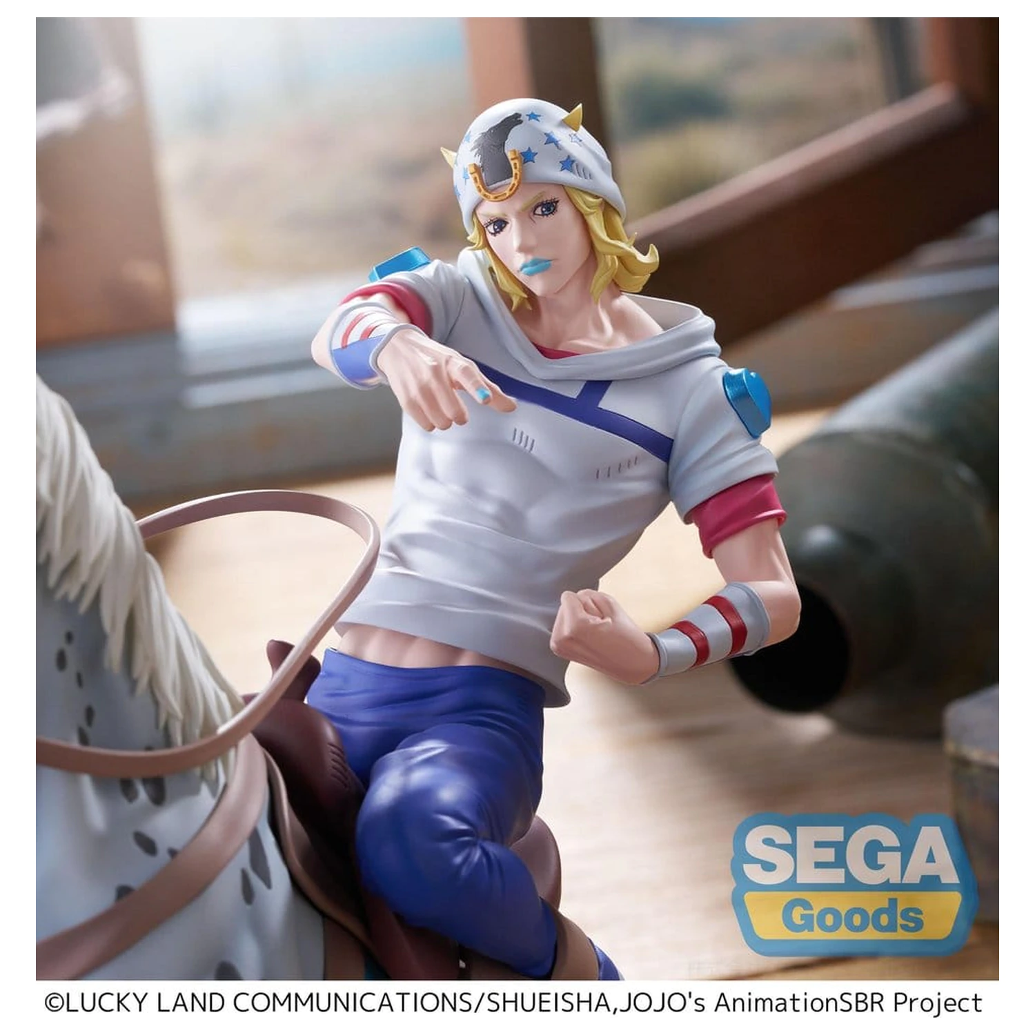 JoJo's Bizarre Adventure: Steel Ball Run XrossLinkMAX PVC Figur Johnny Joestar 18 cm Produktfoto