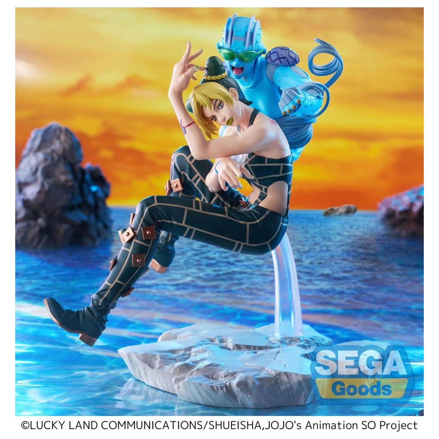 JoJo's Bizarre Adventure Stone Ocean XrossLinkMAX PVC Figur Jolyne Cujoh 19 cm Produktfoto