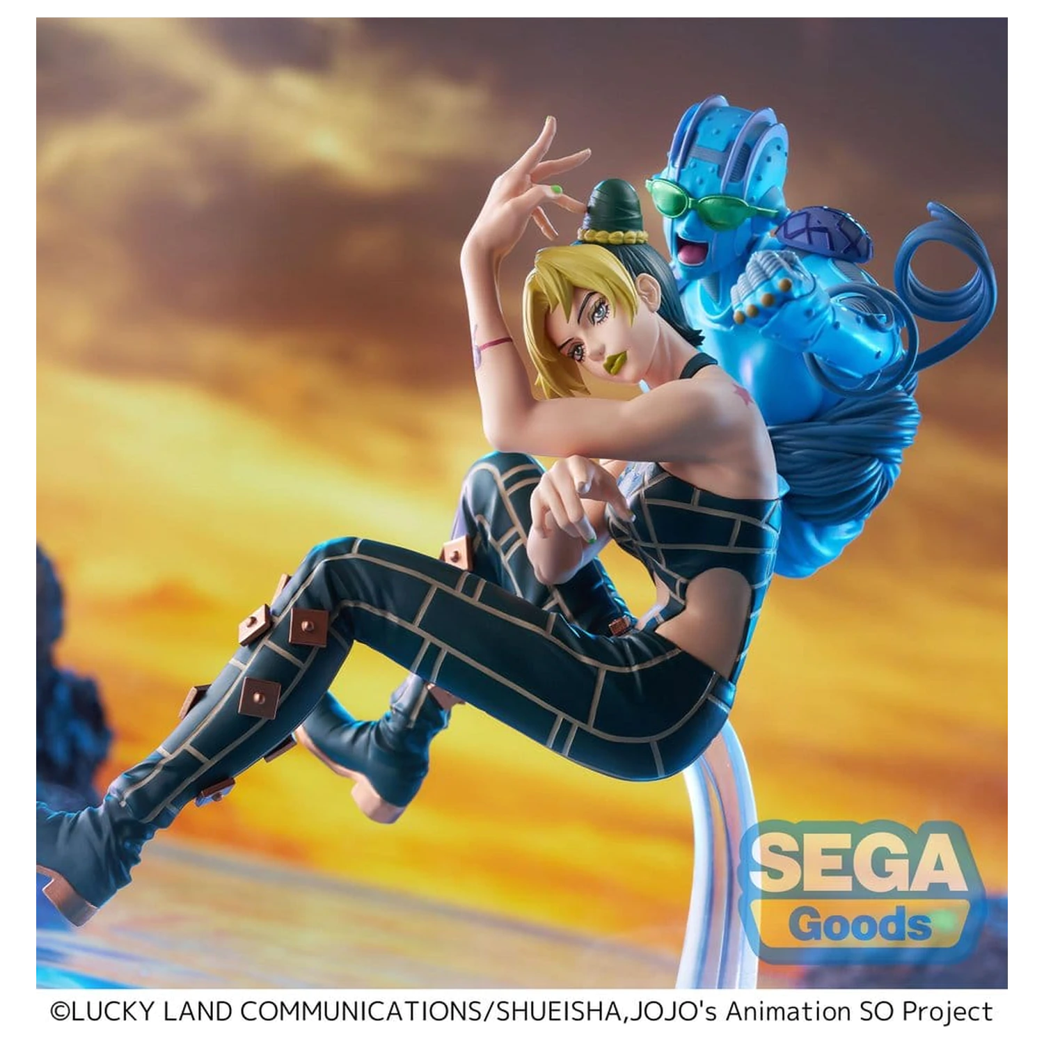 JoJo's Bizarre Adventure Stone Ocean XrossLinkMAX PVC Figur Jolyne Cujoh 19 cm Produktfoto