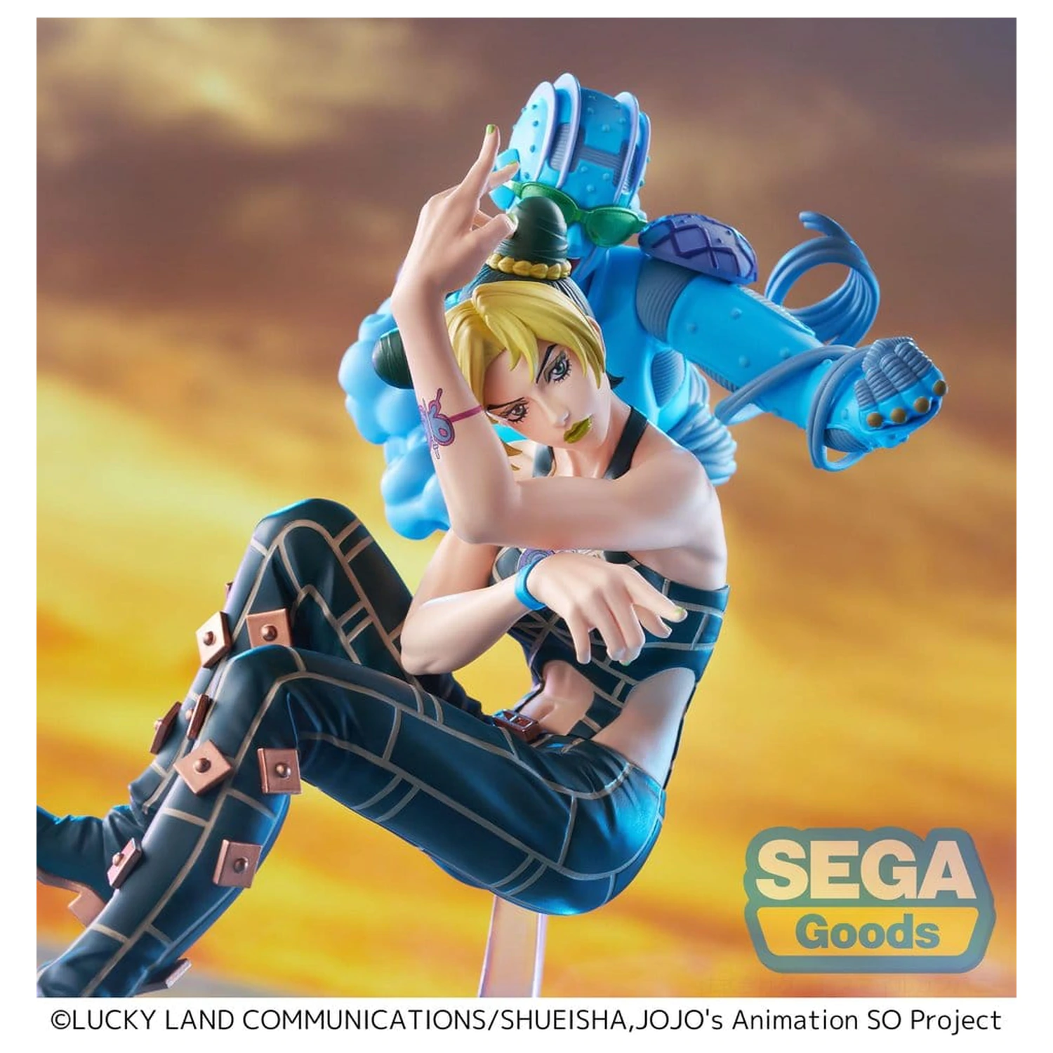 JoJo's Bizarre Adventure Stone Ocean XrossLinkMAX PVC Figur Jolyne Cujoh 19 cm Produktfoto
