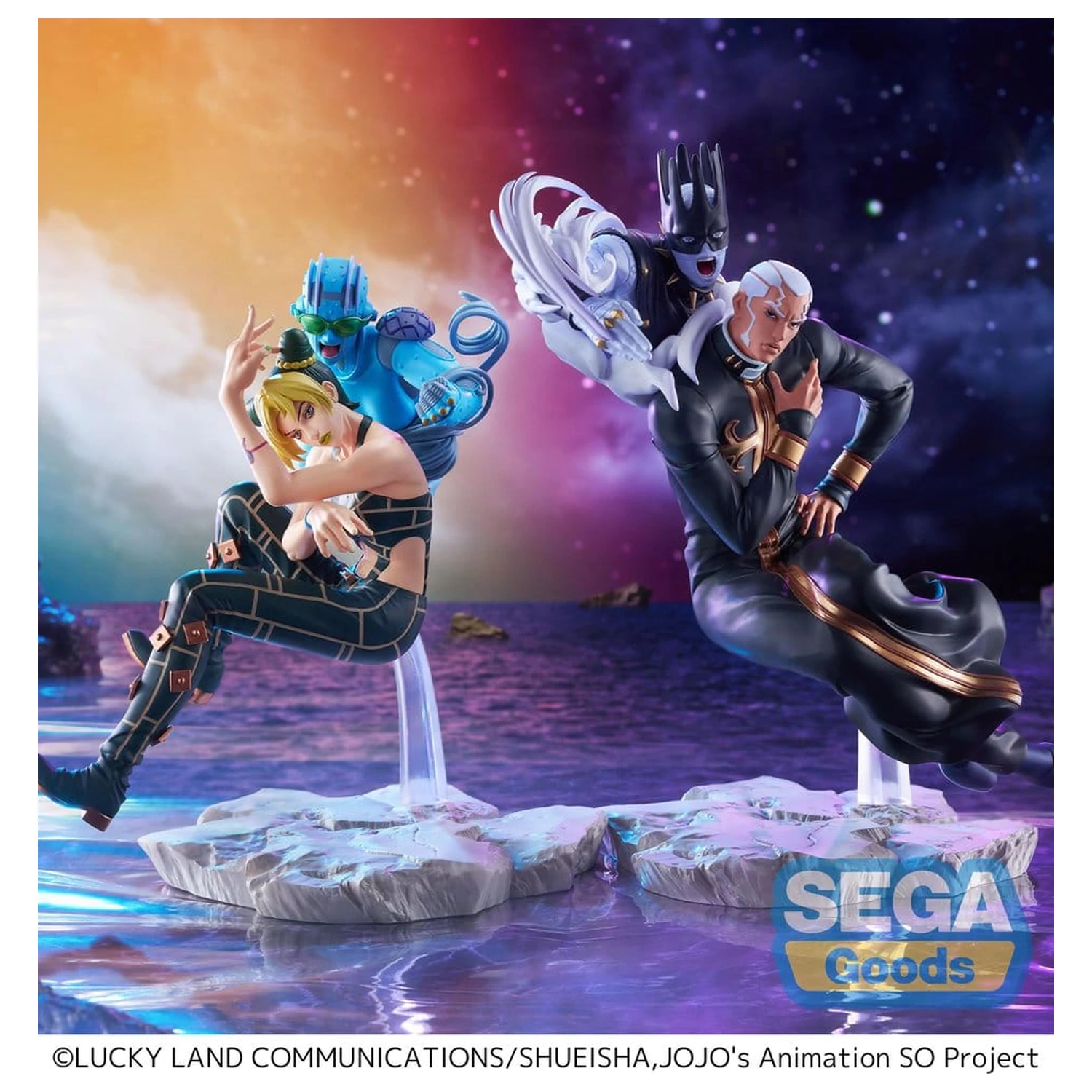 JoJo's Bizarre Adventure Stone Ocean XrossLinkMAX PVC Figur Jolyne Cujoh 19 cm Produktfoto