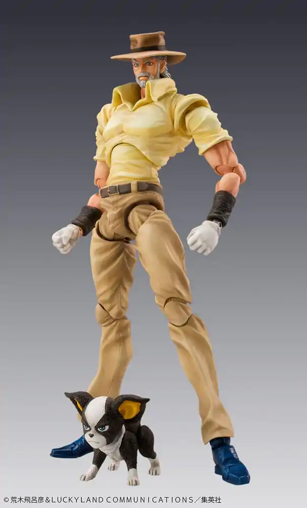 JoJo's Bizarre Adventure Super Action Actionfigur Chozokado (Joseph Joestar & Iggy) (3rd-run) 15 cm termékfotó