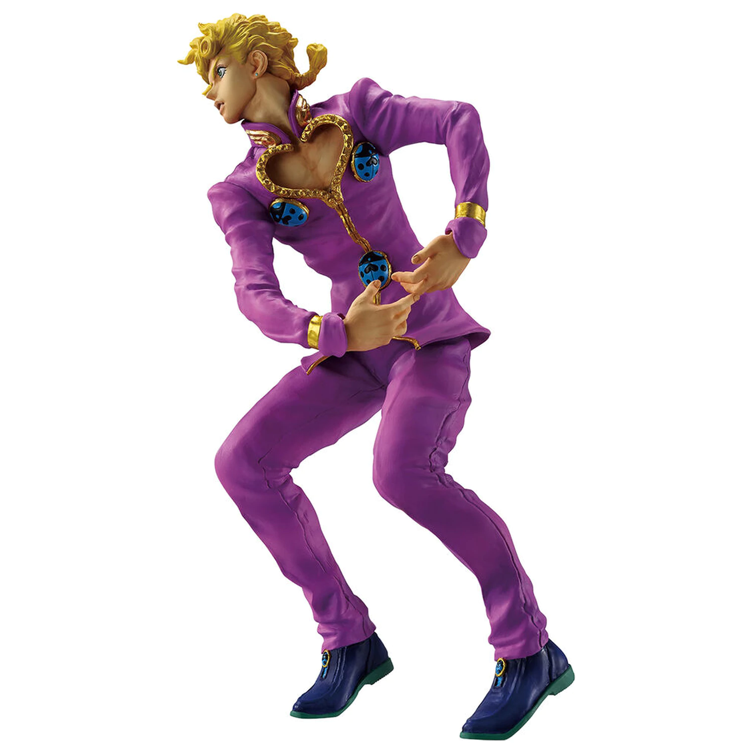 Jojo's Bizarre Adventure The Gathering of Stars Giorno Giovanna Ichibansho Figur 21cm Produktfoto