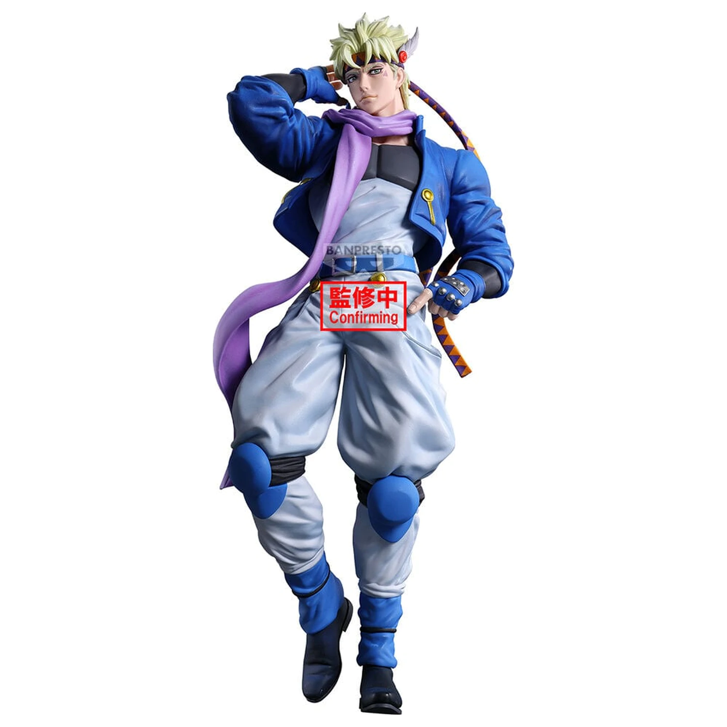 JoJos Bizarre Adventure Mometria Battle Tendency Caesar Anthonio Zeppeli Figur 21 cm Produktfoto