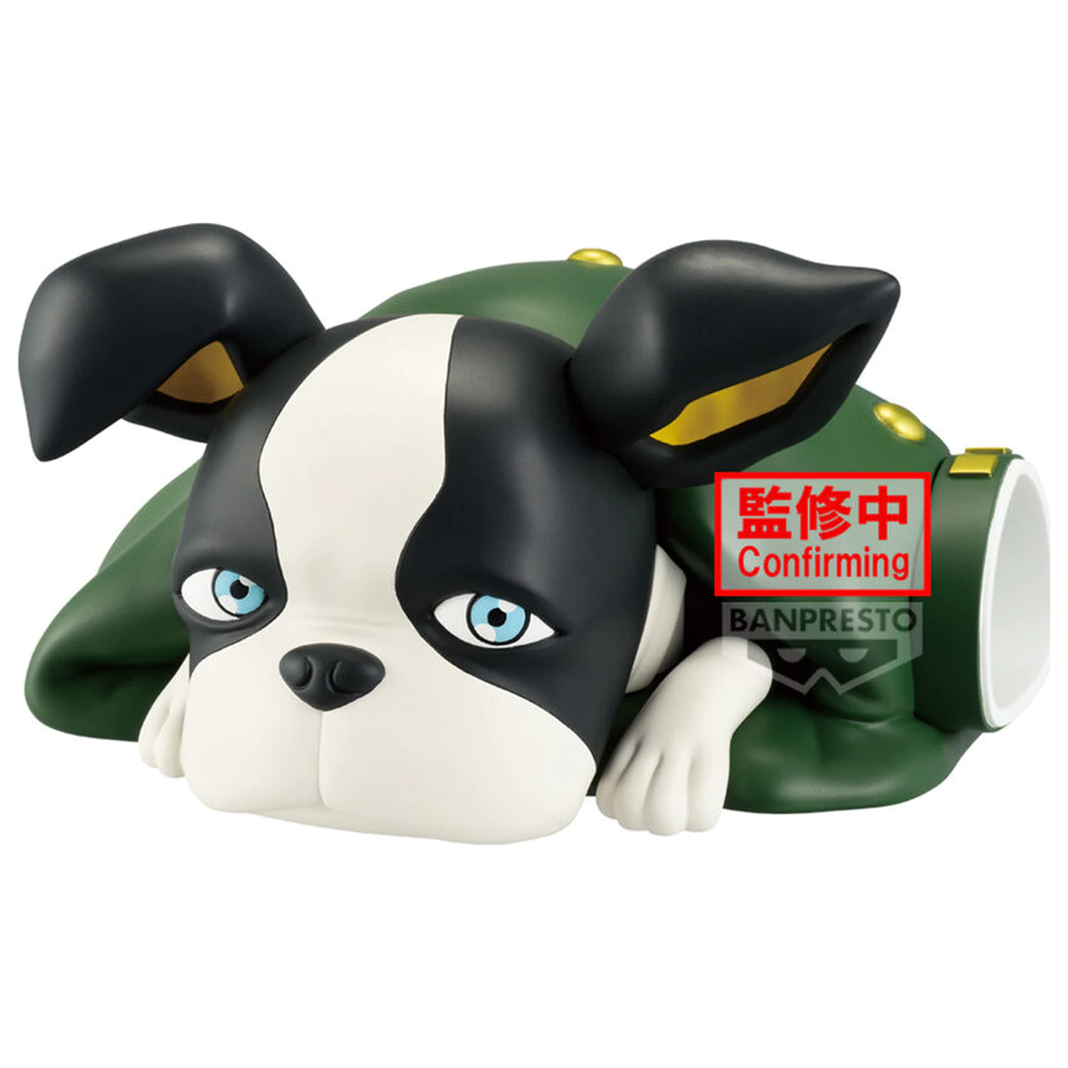 JoJos Bizarre Adventure Stardust Crusaders Sofvimates Iggy Figur 8cm Produktfoto