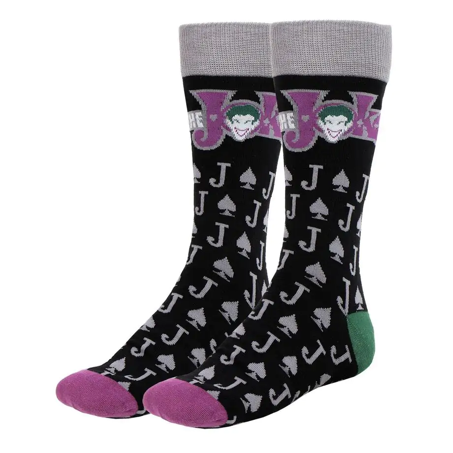 DC Comics Joker 3er Pack erwachsen Socken Produktfoto