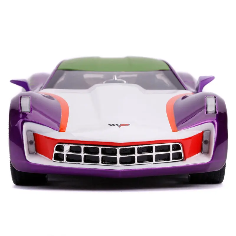 DC comics Joker Chevy Corvette Stingray 2009 car + Figur set Produktfoto