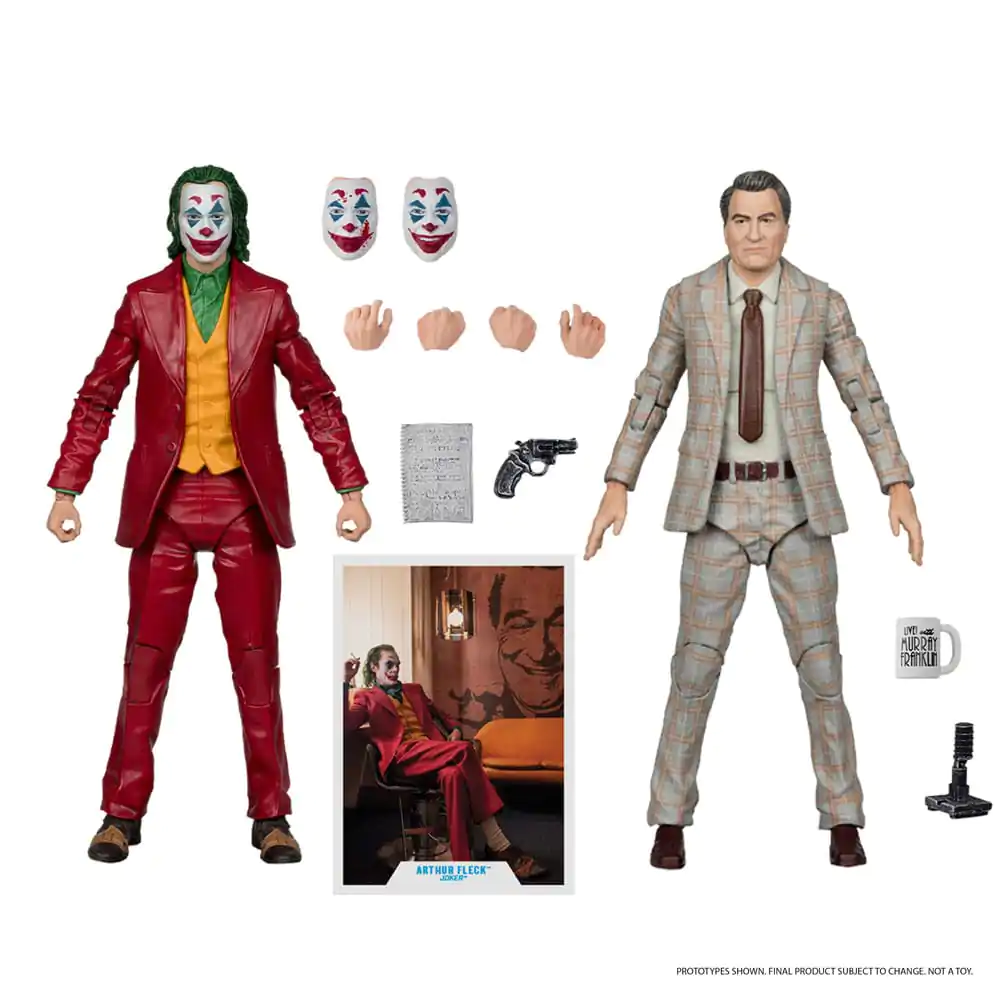 Joker DC Multiverse (Joker Movie) Deluxe Colllector Actionfigur The Joker (Live with Murray Franklin) Limited Edition 18 cm Produktfoto