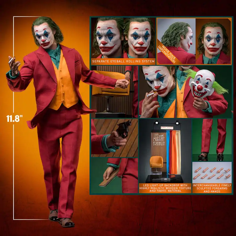 Joker Movie Masterpiece Actionfigur 1/6 The Joker Artisan Edition 30 cm Produktfoto