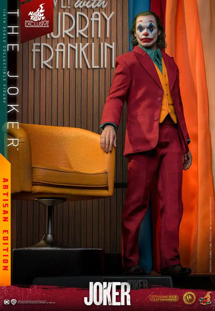 Joker Movie Masterpiece Actionfigur 1/6 The Joker Artisan Edition 30 cm Produktfoto