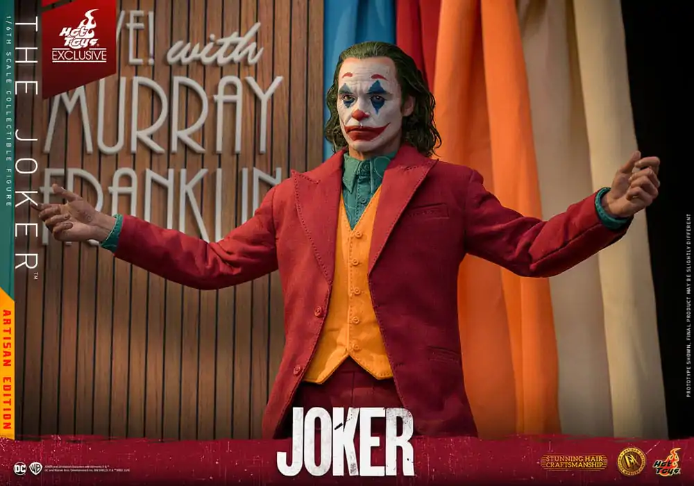 Joker Movie Masterpiece Actionfigur 1/6 The Joker Artisan Edition 30 cm Produktfoto
