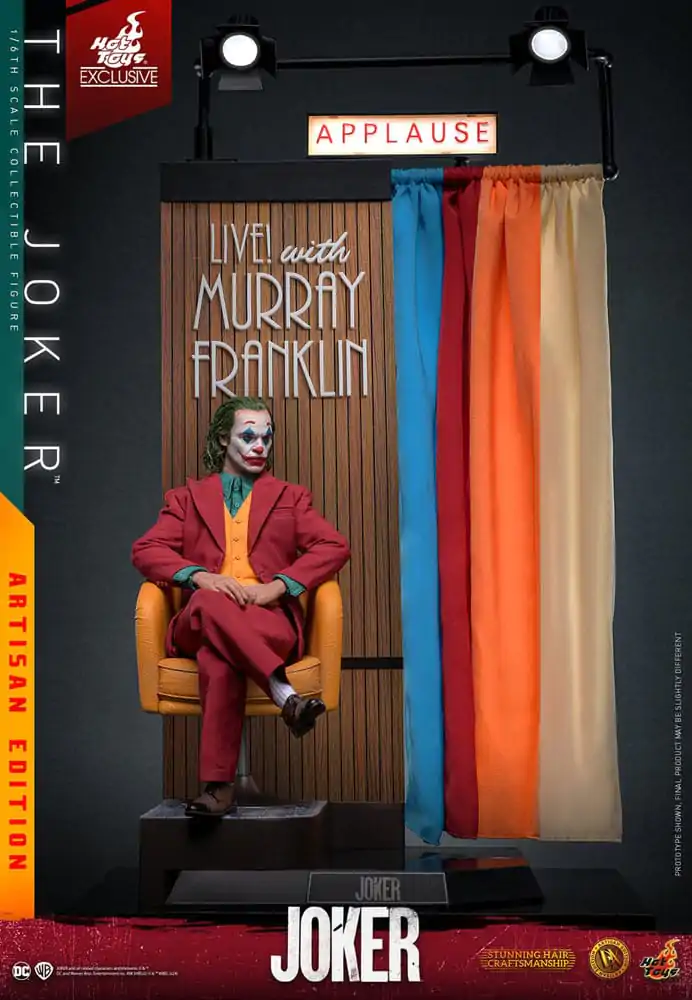 Joker Movie Masterpiece Actionfigur 1/6 The Joker Artisan Edition 30 cm Produktfoto