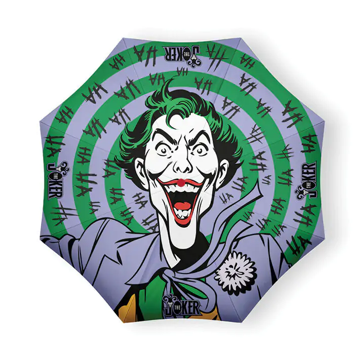 DC Comics Joker Folding Regenschirm Produktfoto