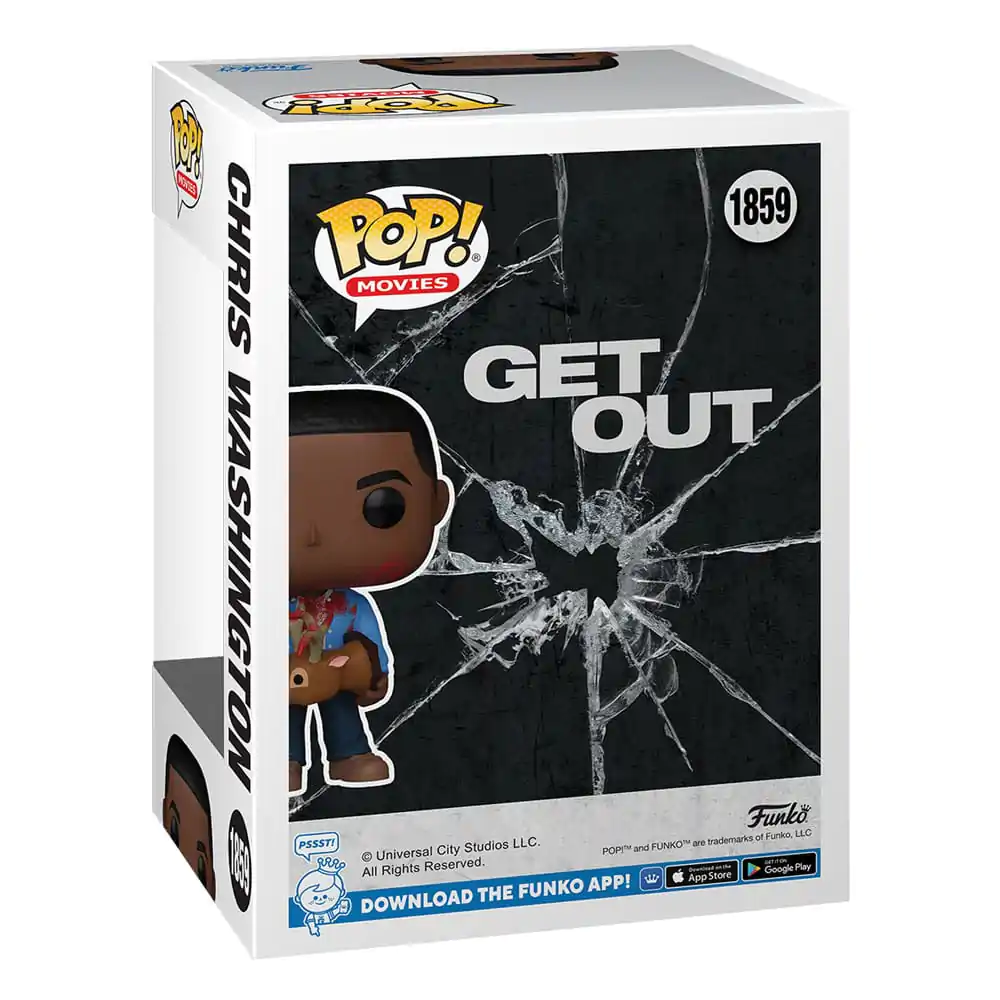 Jordan Peele Funko POP! Movies Vinyl Figur Get Out - Chris Washington w/Deer 9 cm termékfotó