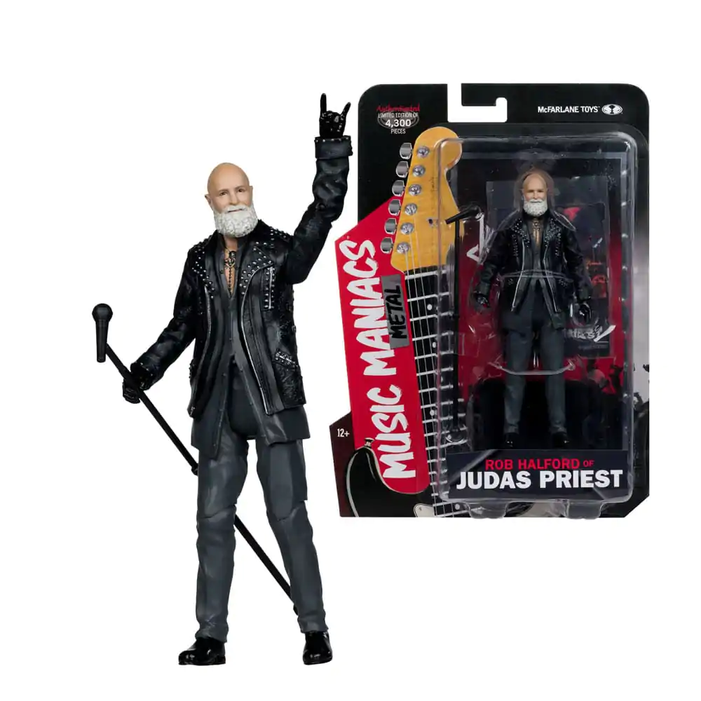 Judas Priest Music Maniacs Heavy Metal Actionfigur Rob Halford 15 cm Produktfoto