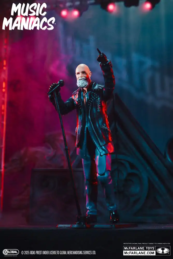 Judas Priest Music Maniacs Heavy Metal Actionfigur Rob Halford 15 cm Produktfoto