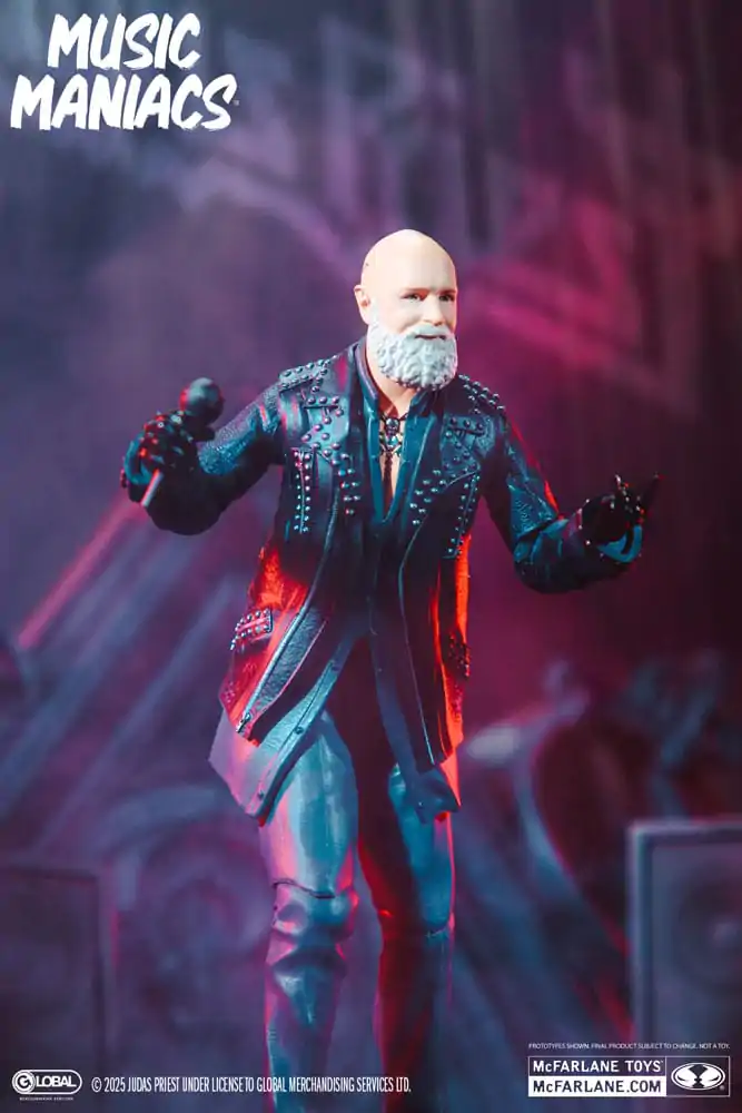 Judas Priest Music Maniacs Heavy Metal Actionfigur Rob Halford 15 cm Produktfoto