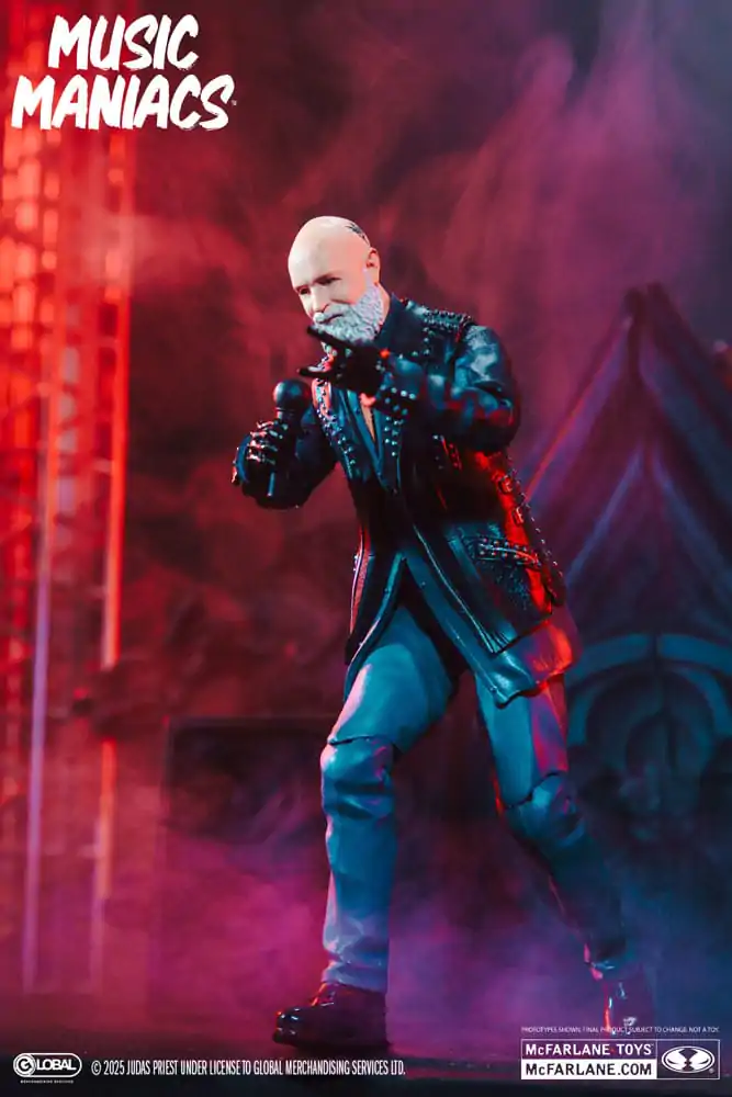 Judas Priest Music Maniacs Heavy Metal Actionfigur Rob Halford 15 cm Produktfoto