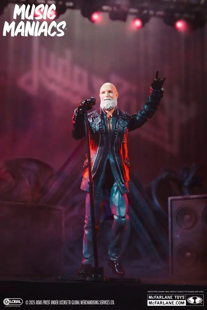 Judas Priest Music Maniacs Heavy Metal Actionfigur Rob Halford 15 cm Produktfoto