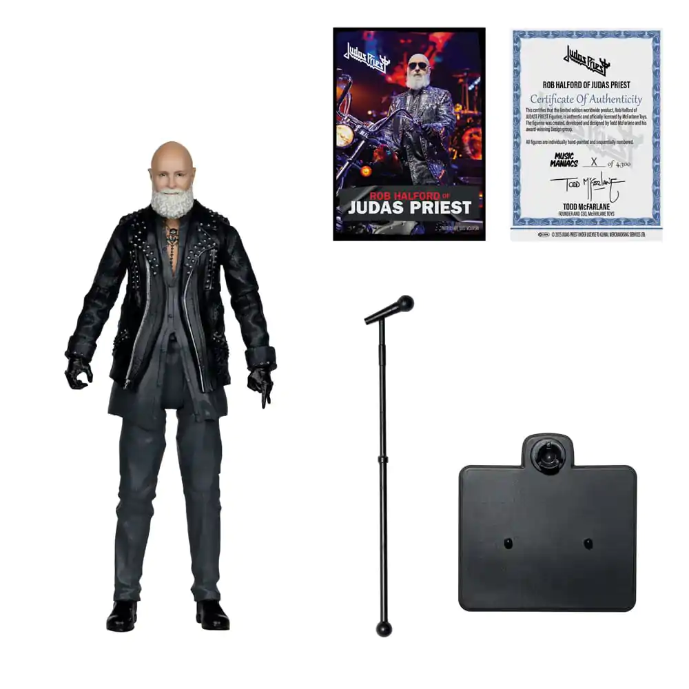 Judas Priest Music Maniacs Heavy Metal Actionfigur Rob Halford 15 cm Produktfoto