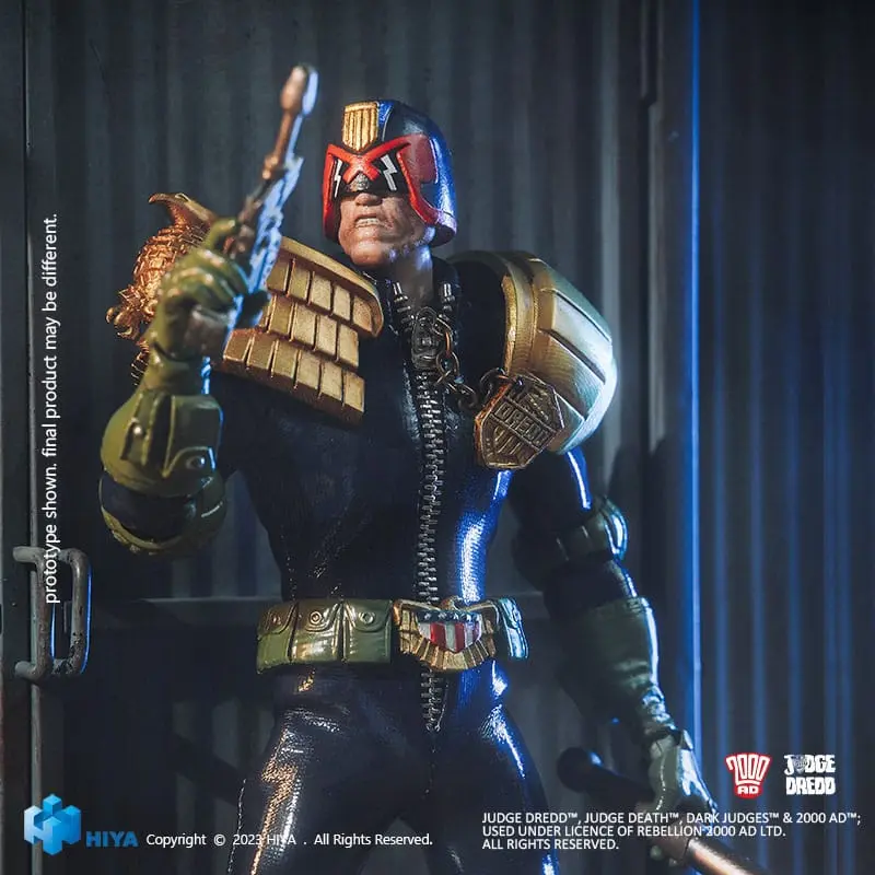 Judge Dredd Exquisite Super Series Actionfigur 1/12 Judge Dredd 15 cm termékfotó