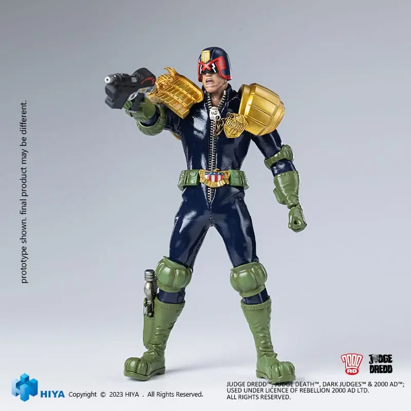 Judge Dredd Exquisite Super Series Actionfigur 1/12 Judge Dredd 15 cm termékfotó