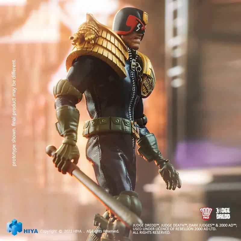 Judge Dredd Exquisite Super Series Actionfigur 1/12 Judge Dredd 15 cm termékfotó