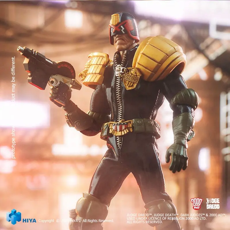 Judge Dredd Exquisite Super Series Actionfigur 1/12 Judge Dredd 15 cm termékfotó