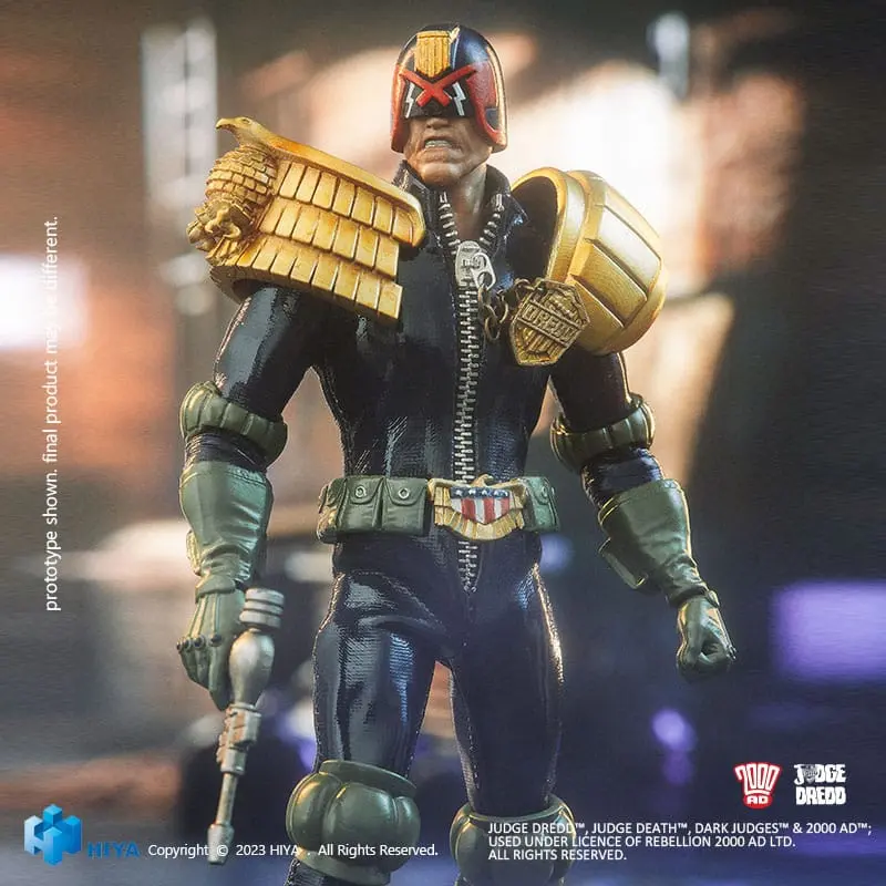 Judge Dredd Exquisite Super Series Actionfigur 1/12 Judge Dredd 15 cm termékfotó